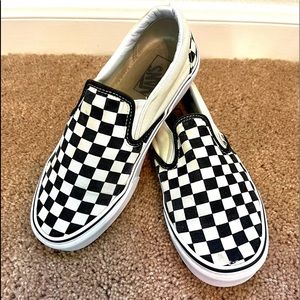 COPY - Unisex checkered Vans